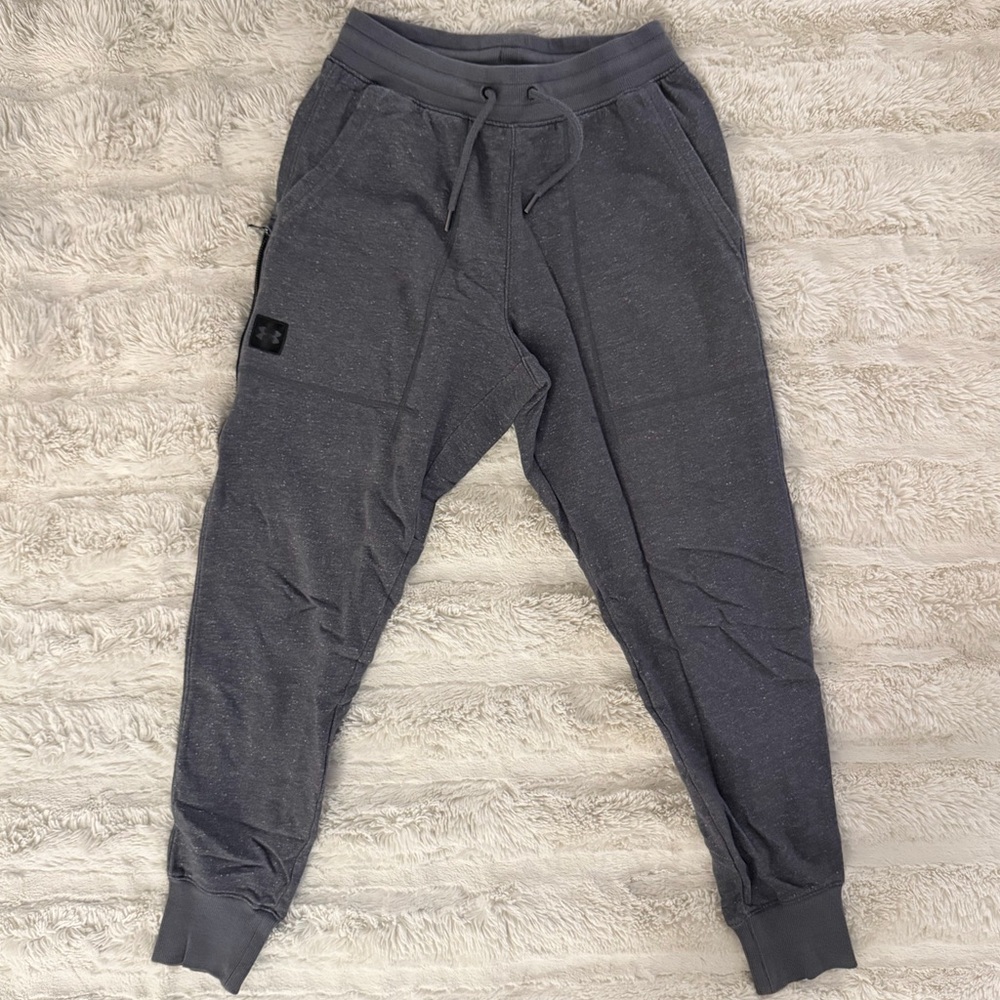 Under Armour Gray Joggers with Zip Pocket